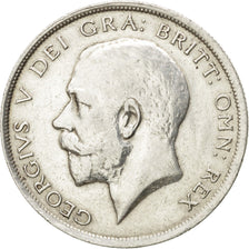 Great Britain, 1/2 Couronne, 1918, KM #818.1, EF(40-45), Silver, 32.3, 14.07