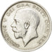 Great Britain, 1/2 Couronne, 1918, KM #818.1, EF(40-45), Silver, 32.3, 14.07