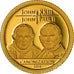 Moneta, Tanzania, 1500 shillings, 2014, FDC, Oro, KM:62