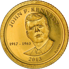 Coin, Samoa, John F. Kennedy, 5 Dollars, 2013, MS(65-70), Gold