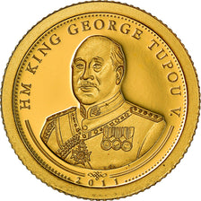 Münze, Tonga, King George Tupou V, HA'Amonga Trilithon, 10 Pa'anga, 2011, STGL