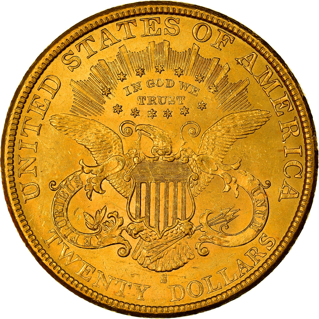 Munten, Verenigde Staten, Liberty Head, $20, Double Eagle, 1897, U.S. Mint, San