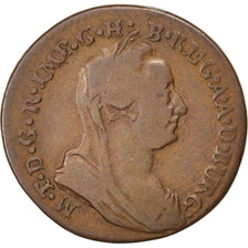 AUSTRIAN NETHERLANDS, Liard, Oord, 1778, Brussels, KM #28, VF(20-25), Copper,...