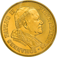 France, Médaille, Jean-Paul II, 1980, FDC, Or