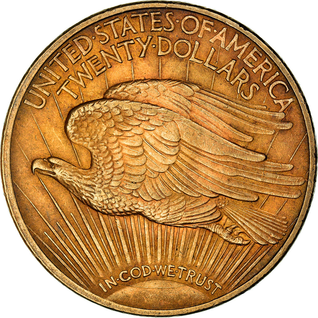 Moeda, Estados Unidos da América, Saint-Gaudens, $20, Double Eagle, 1922, U.S.