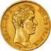 Moneta, Francia, Charles X, 40 Francs, 1830, Paris, MB+, Oro, KM:721.1