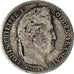 Moneta, Francia, Louis-Philippe, 1/4 Franc, 1841, Rouen, MB, Argento, KM:740.2