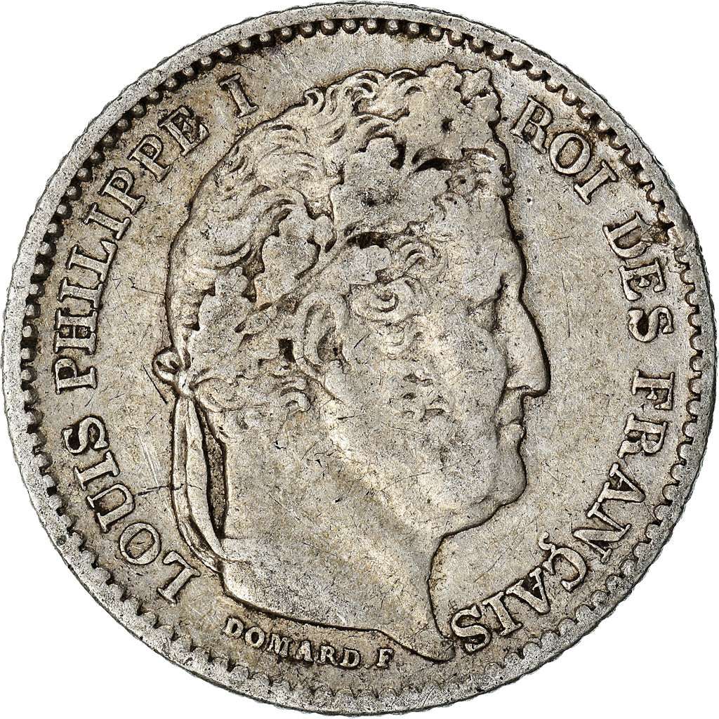 Moneta, Francja, Louis-Philippe, 25 Centimes, 1846, Paris, EF(40-45), Srebro
