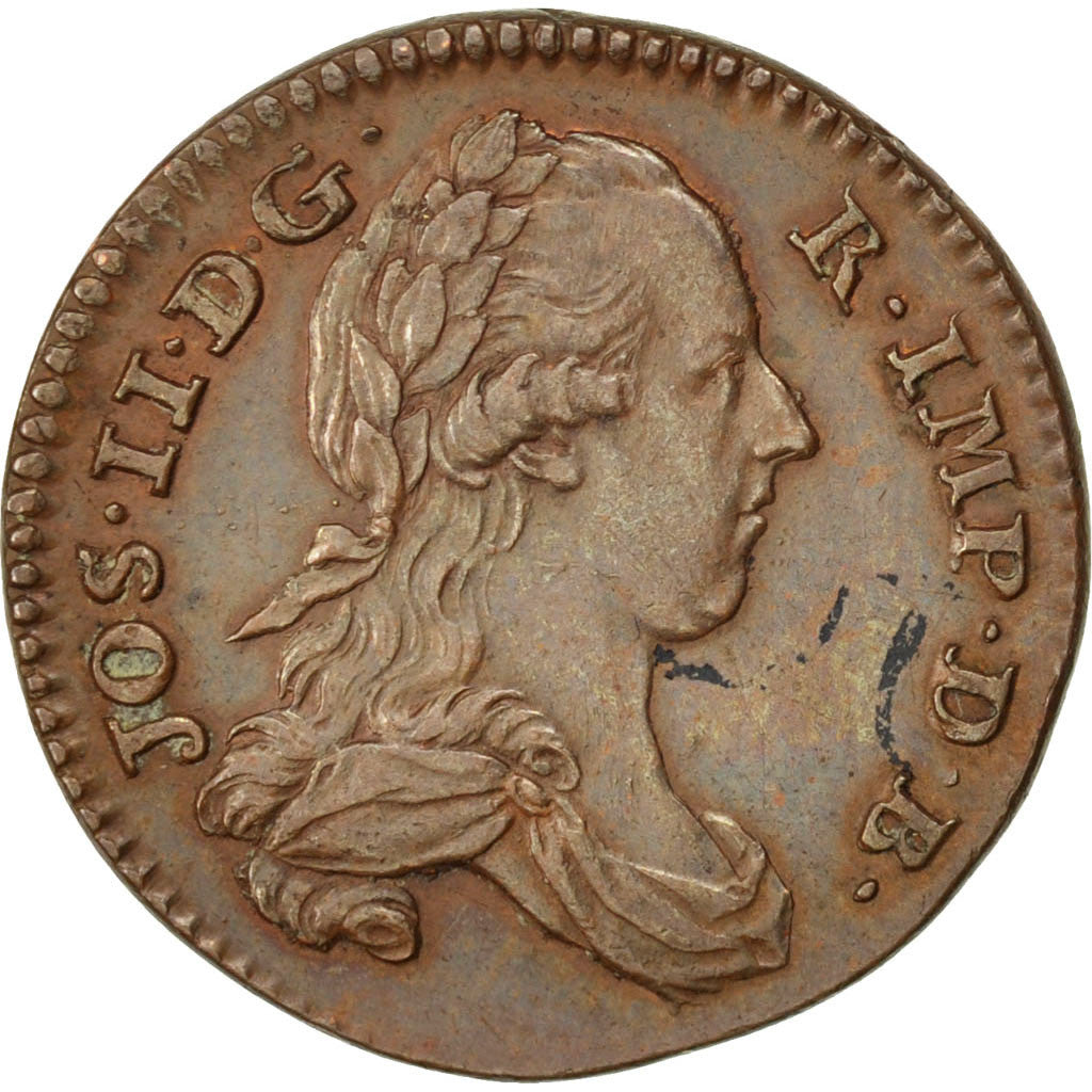 Coin, AUSTRIAN NETHERLANDS, Joseph II, Liard, Oord, 1788, Brussels, AU(50-53)