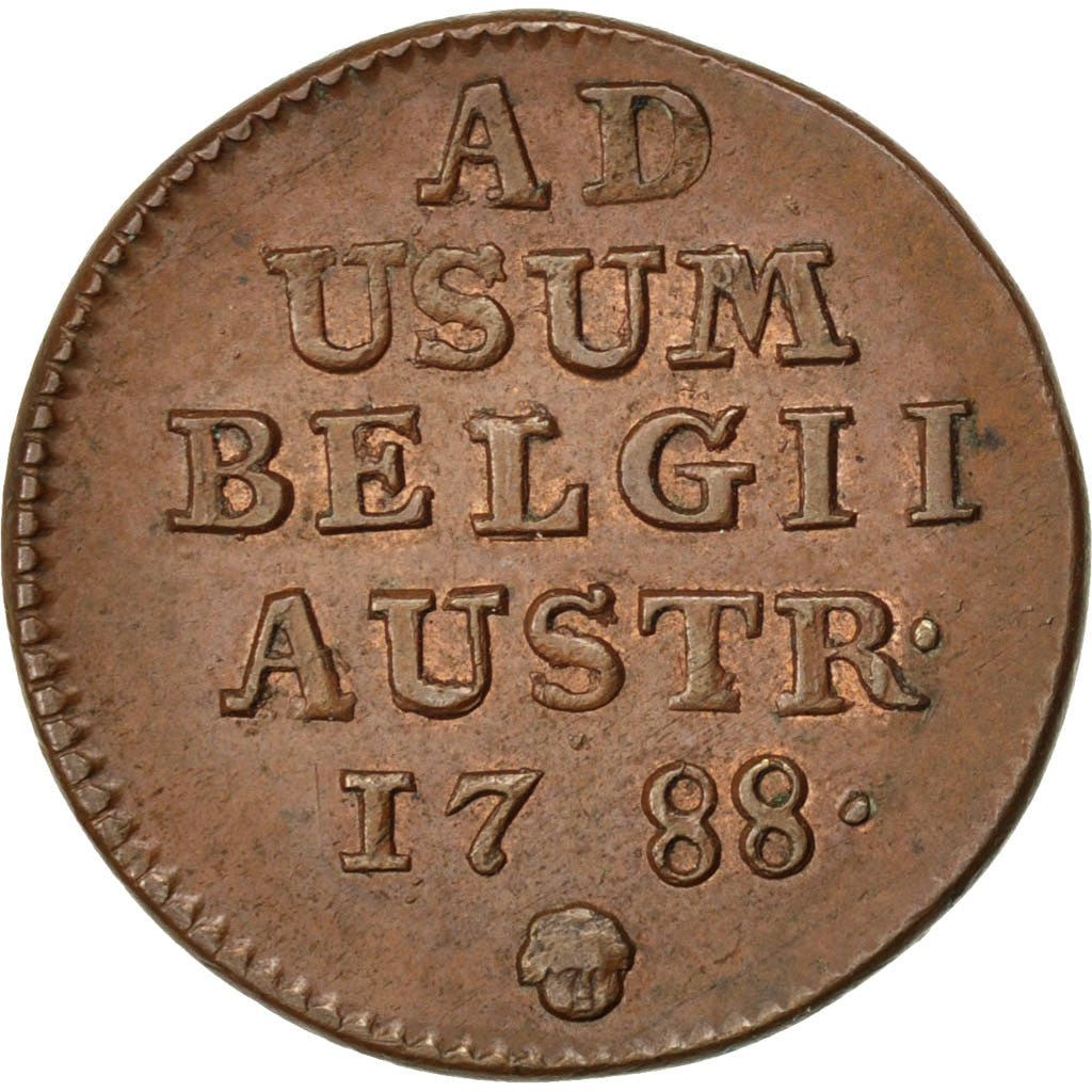 Coin, AUSTRIAN NETHERLANDS, Joseph II, Liard, Oord, 1788, Brussels, AU(50-53)