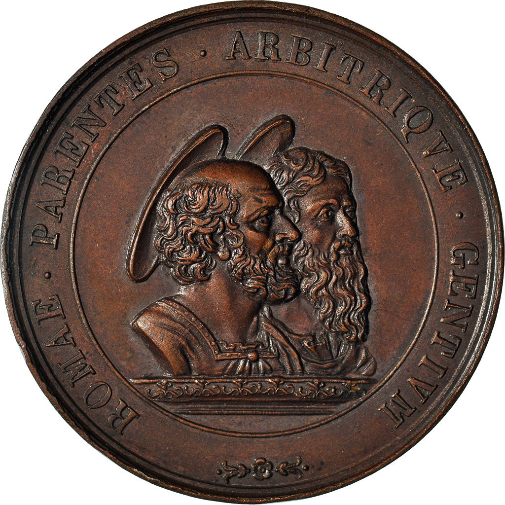 Vaticano, medaglia, Religions & beliefs, 1846, Cerbara, BB+, Bronzo