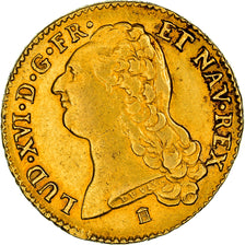 Monnaie, France, Louis XVI, Double louis d'or à la tête nue, 2 Louis D'or