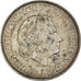 Coin, Netherlands, Juliana, 2-1/2 Gulden, 1960, EF(40-45), Silver, KM:185