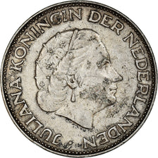 Moneta, Paesi Bassi, Juliana, 2-1/2 Gulden, 1962, BB, Argento, KM:185