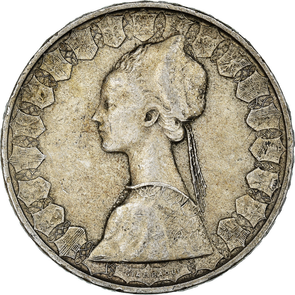 Monnaie, Italie, 500 Lire, 1965, Rome, TTB, Argent, KM:98