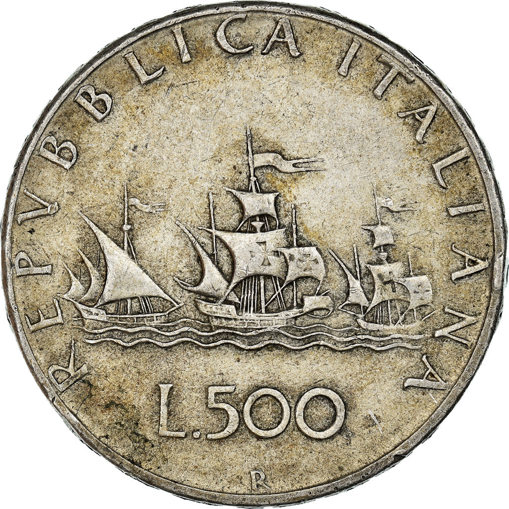 Monnaie, Italie, 500 Lire, 1965, Rome, TTB, Argent, KM:98