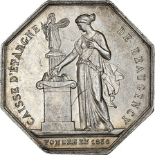France, Jeton, Savings Bank, Caisse d'Epargne de Beaugency, 1874, Borrel, TTB+