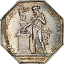 France, Jeton, Savings Bank, Caisse d'Epargne de Beaugency, 1874, Borrel, TTB+