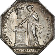 France, Jeton, Savings Bank, Caisse d'Epargne de Beaugency, 1874, Borrel, TTB+