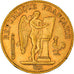 Munten, Frankrijk, Génie, 20 Francs, 1890, Paris, ZF+, Goud, KM:825