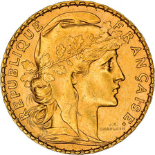Coin, France, Marianne, 20 Francs, 1899, Paris, AU(50-53), Gold, KM:847