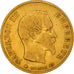 Moneta, Francja, Napoleon III, 10 Francs, 1859, Strasbourg, VF(30-35), Złoto