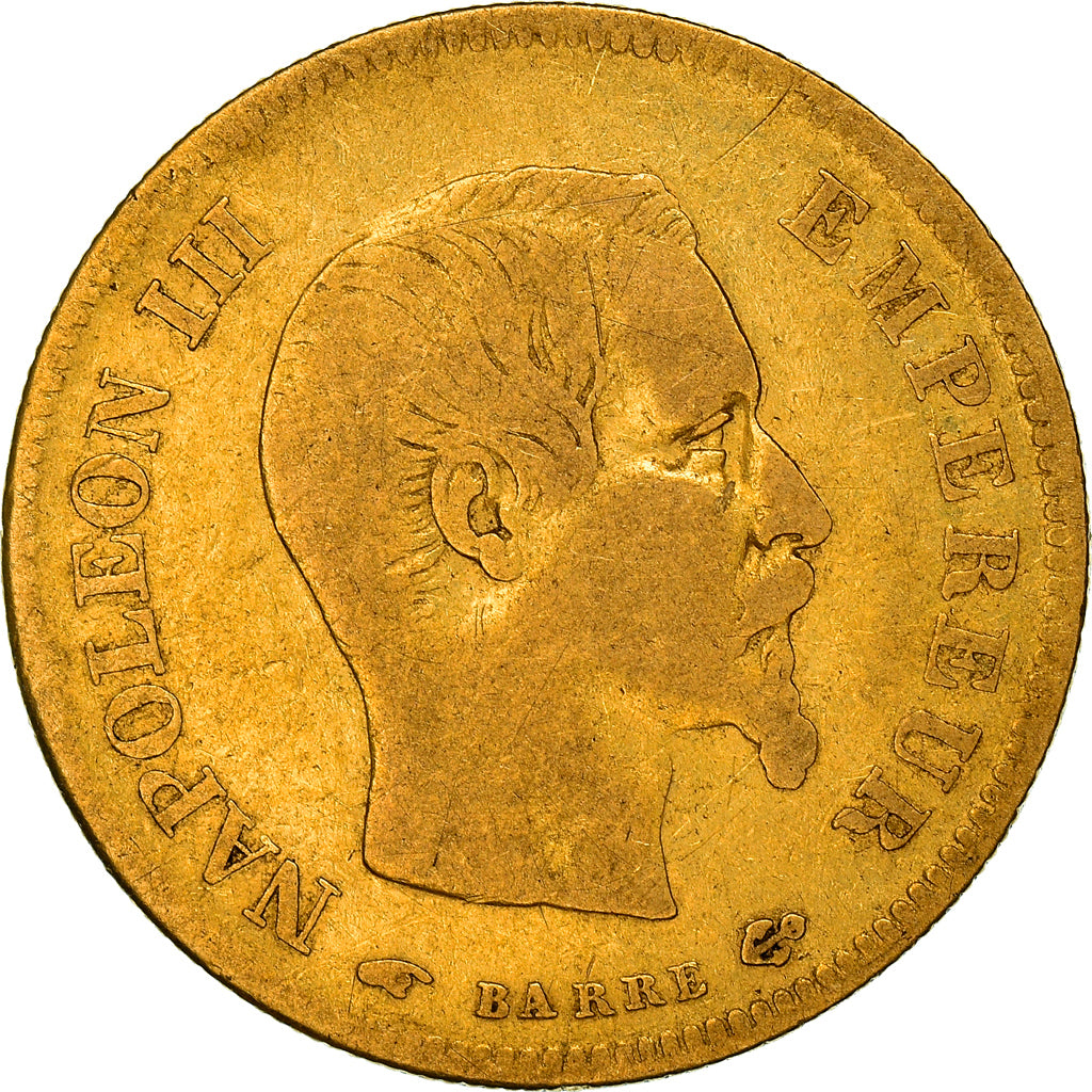 Monnaie, France, Napoleon III, Napoléon III, 10 Francs, 1857, Paris, TB, Or