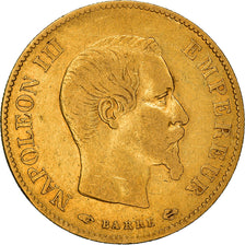 Monnaie, France, Napoleon III, 10 Francs, 1858, Paris, TB, Or, Gadoury:1014