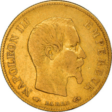 Munten, Frankrijk, Napoleon III, Napoléon III, 10 Francs, 1860, Paris, FR+