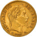 Moneda, Francia, Napoleon III, 10 Francs, 1865, Paris, MBC, Oro, KM:800.1