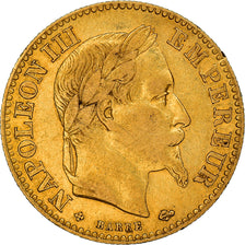 Munten, Frankrijk, Napoleon III, Napoléon III, 10 Francs, 1862, Strasbourg