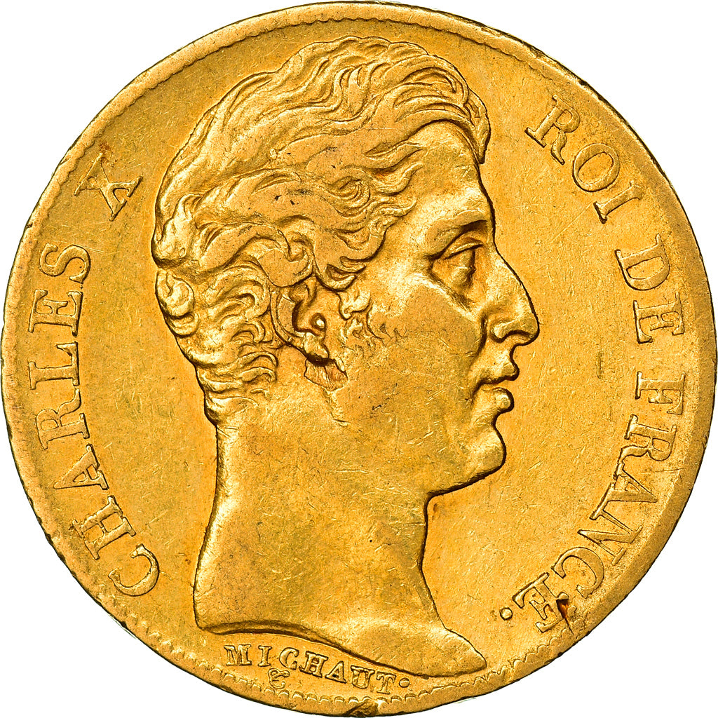 Monnaie, France, Charles X, 20 Francs, 1825, Paris, TTB, Or, Gadoury:1029