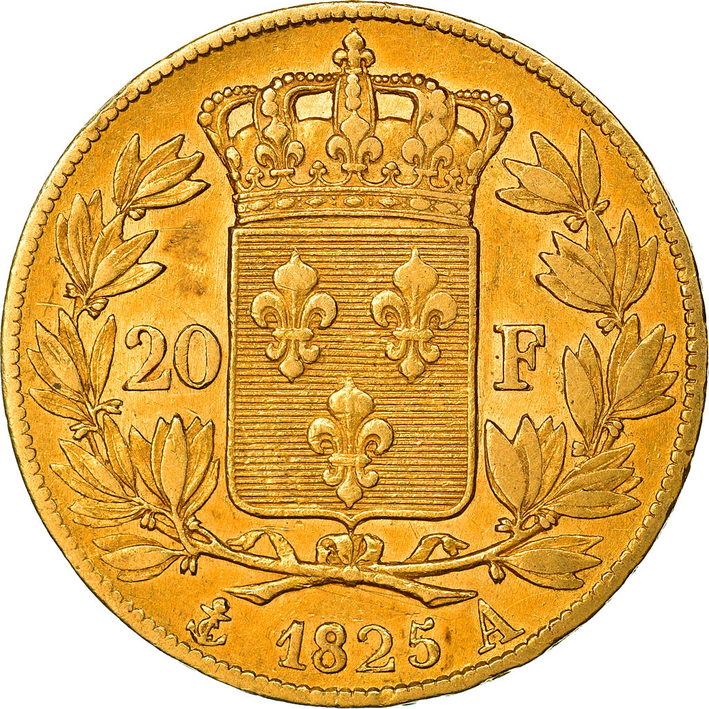Monnaie, France, Charles X, 20 Francs, 1825, Paris, TTB, Or, Gadoury:1029