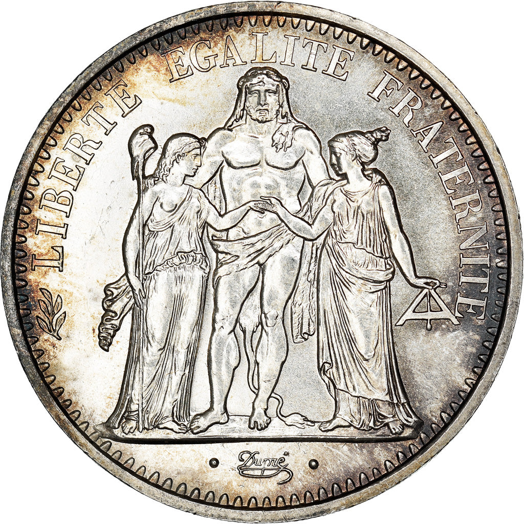 Coin, France, Hercule, 10 Francs, 1972, Paris, MS(60-62), Silver, KM:932