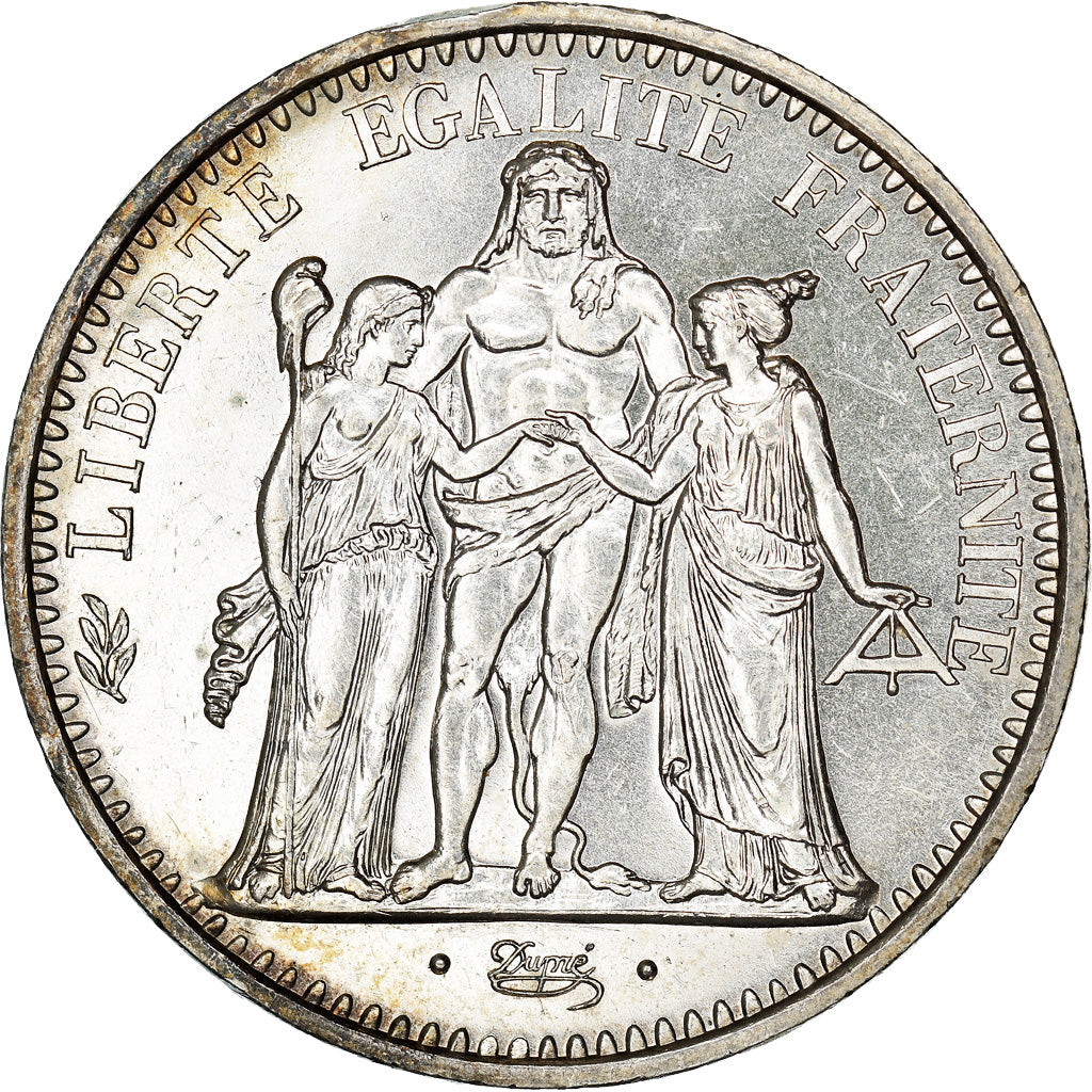 Coin, France, Hercule, 10 Francs, 1972, Paris, MS(60-62), Silver, KM:932
