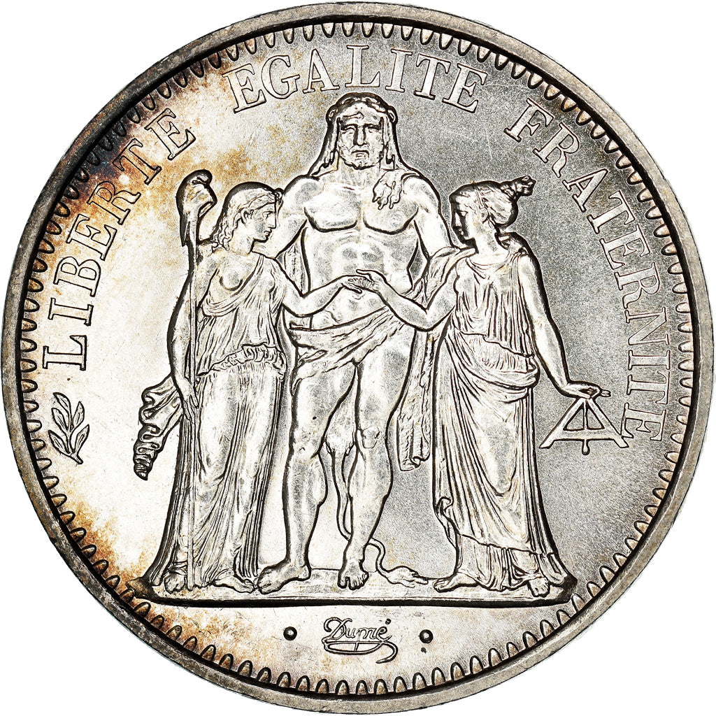 Coin, France, Hercule, 10 Francs, 1972, Paris, MS(63), Silver, KM:932