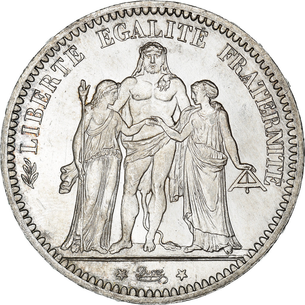 Monnaie, France, Hercule, 5 Francs, 1873, Bordeaux, SUP+, Argent, Gadoury:745a