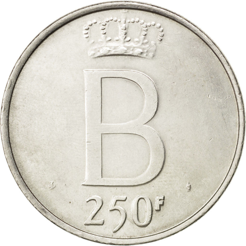 Coin, Belgium, 250 Francs, 250 Frank, 1976, AU(50-53), Silver, KM:158.1