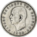 Coin, Greece, 20 Drachmai, 1960, EF(40-45), Silver, KM:73