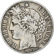 Coin, France, Cérès, Franc, 1887, Paris, EF(40-45), Silver, KM:822.1