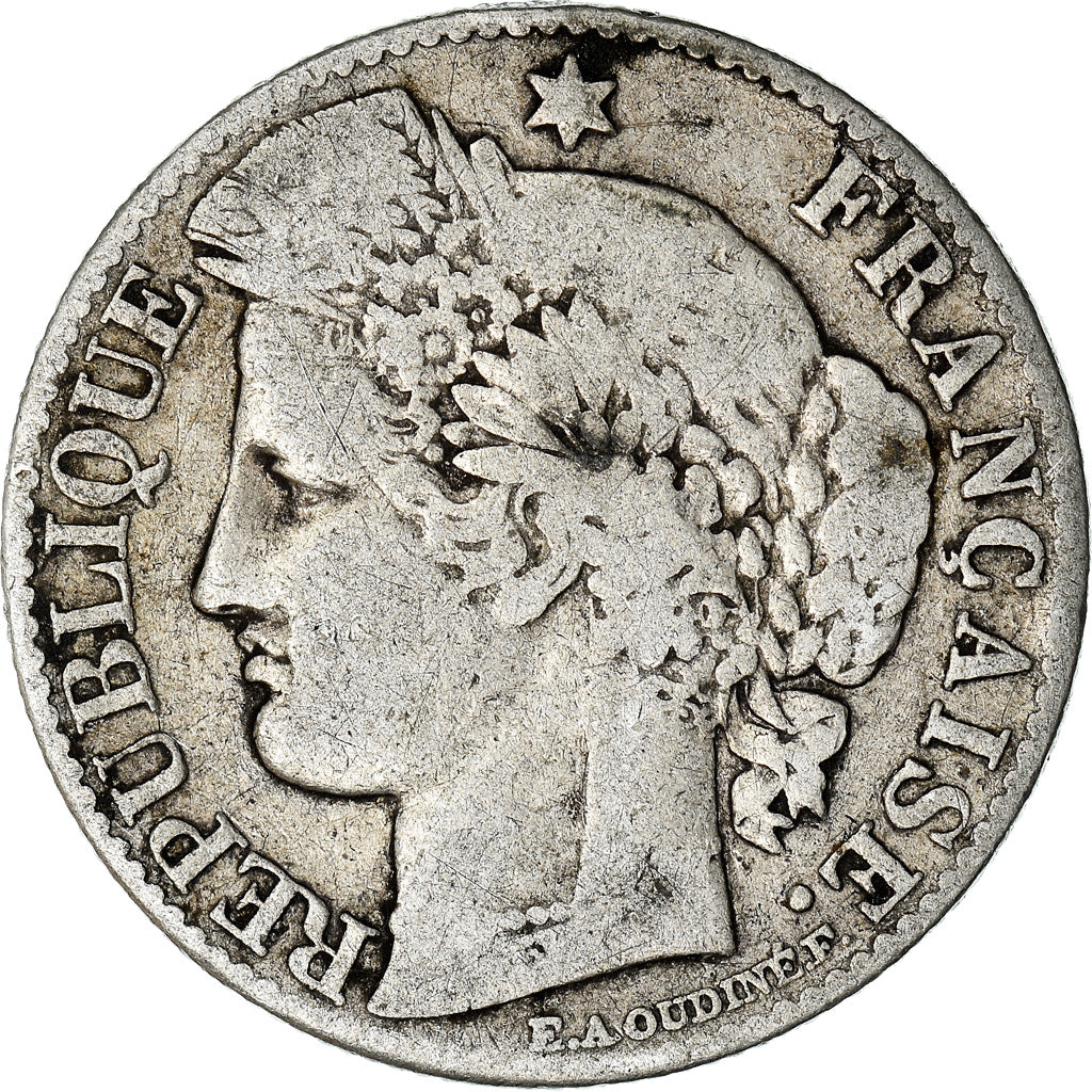 Coin, France, Cérès, 50 Centimes, 1895, Paris, VF(20-25), Silver, KM:834.1