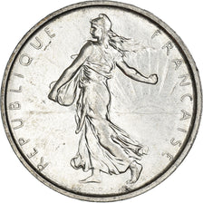 Moneda, Francia, Semeuse, 5 Francs, 1966, EBC, Plata, KM:926, Gadoury:770
