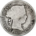 Moneta, Spagna, Isabel II, 4 Réales, 1858, Madrid, MB, Argento, KM:608.2