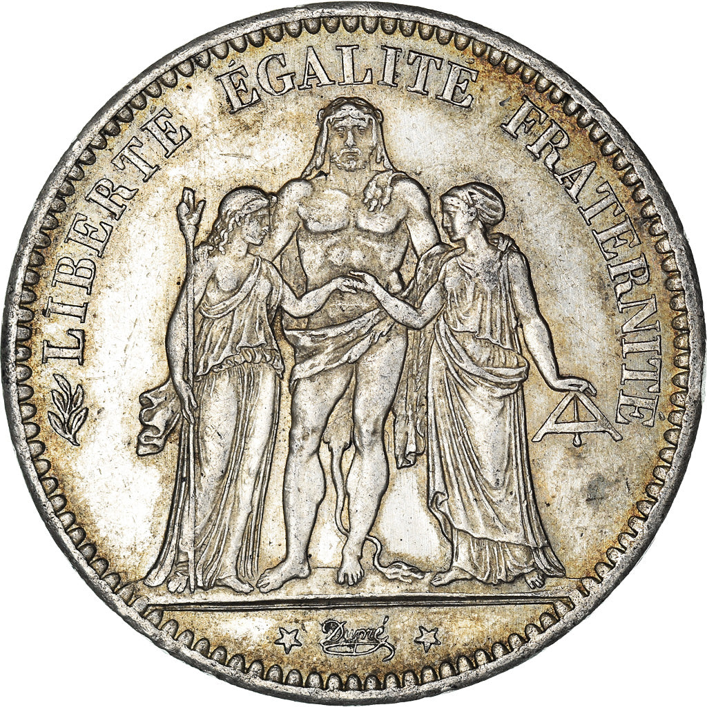 Monnaie, France, Hercule, 5 Francs, 1877, Paris, TTB+, Argent, Gadoury:745a