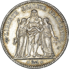 Monnaie, France, Hercule, 5 Francs, 1877, Paris, TTB+, Argent, Gadoury:745a