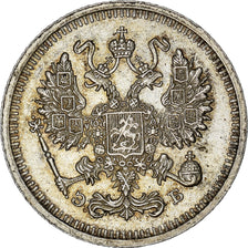 Moneta, Russia, Nicholas II, 10 Kopeks, 1912, SPL-, Argento, KM:20a.2