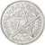 Coin, Morocco, 2 Francs, 1951, Paris, MS(60-62), Aluminum, KM:E38, Lecompte:235