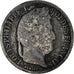 Moeda, França, Louis-Philippe, 1/2 Franc, 1841, Rouen, VF(20-25), Prata