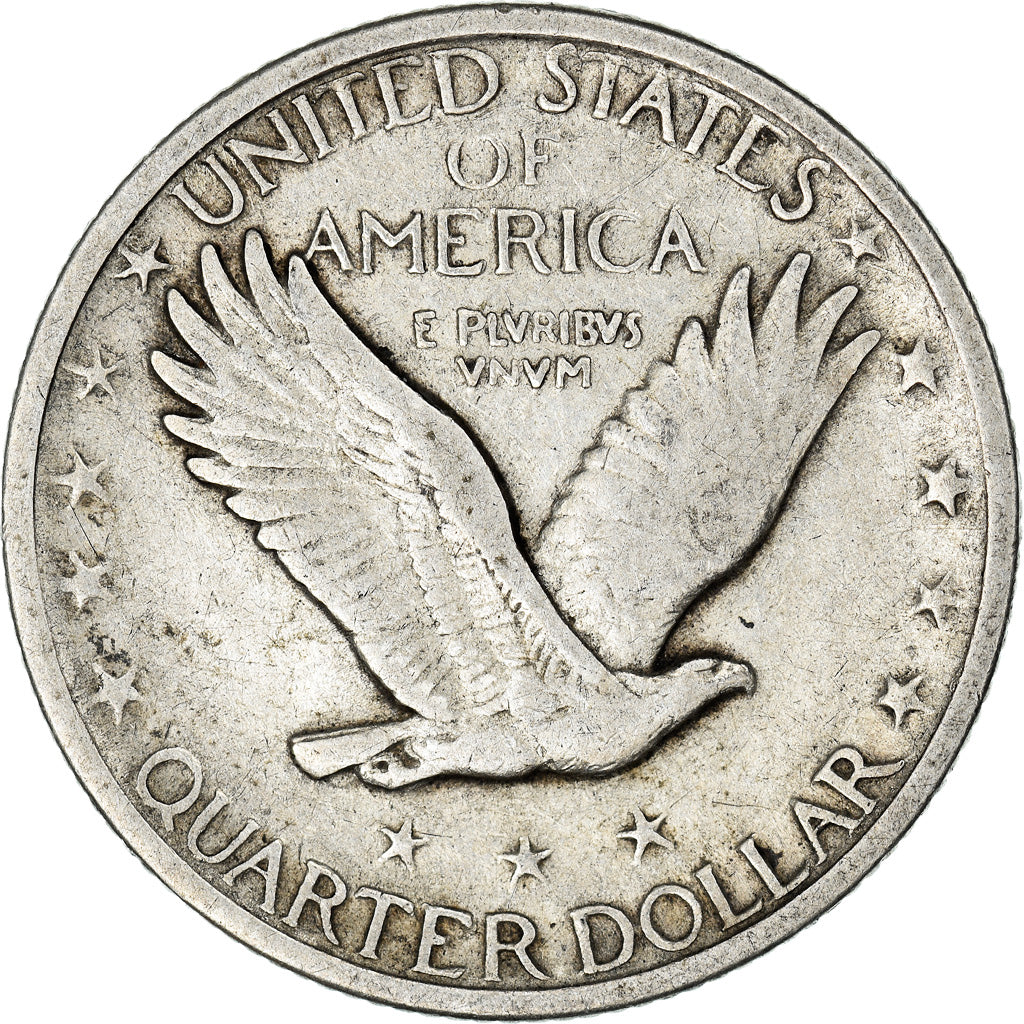 Coin, United States, Standing Liberty Quarter, Quarter, 1919, U.S. Mint