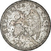 Moneda, Chile, Peso, 1921, Santiago, BC+, Plata, KM:152.5